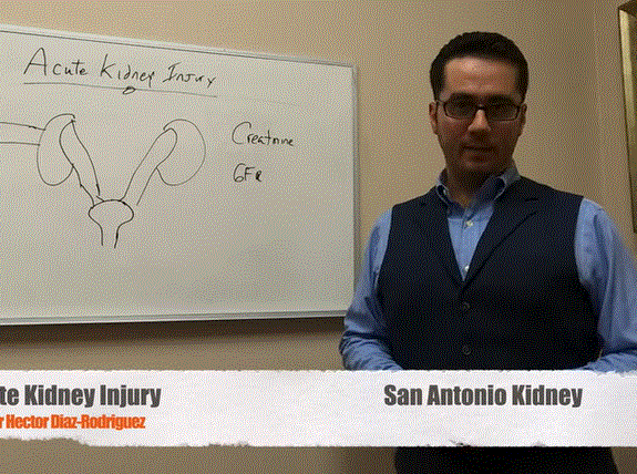 Dr. Diaz-Rodriguez presents on Acute Kidney Injury - 